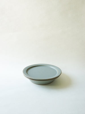 Blue Grey Stackable Lunch Plate (M)